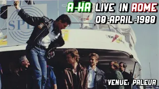 A-ha live in Rome, Italy (08-April-1988)