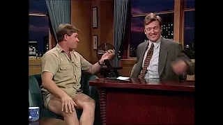 steve irwin racist rant on conan obrian show