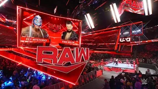 Rey Mysterio Vs Finn Bálor - WWE Raw 10/04/2023 (En Español)