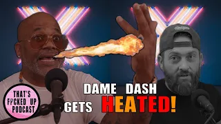 Dame Dash GETS HEATED & GOES OFF on Podcast Host Joshua Engle #podcast #clips