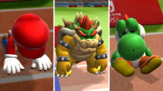 Mario & Sonic at the Olympic Games - All Lose Animations