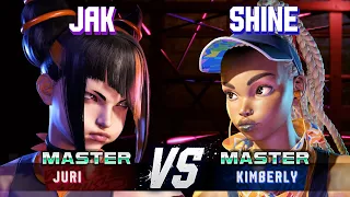 SF6 ▰ JAK (Juri) vs SHINE (Kimberly) ▰ Ranked Matches