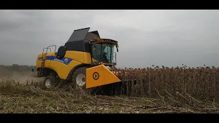 Соняшник🌻2021😄 New Holland CX6.90, John Deere, KAMAZ, МТЗ 82👨‍🌾 Agro Yuskivtsi.