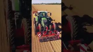 🚜 Fendt 933 vario 🚜 🥔potato planting  #short ₹#agriculture #fendt #tractor #fendt1050 #farmer #farm