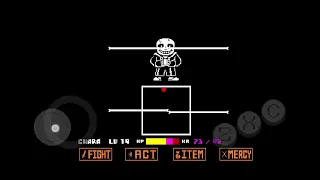 Прохождение Санса на телефоне (UNDERTALE)