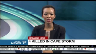 BREAKING NEWS: 4 killed in Cape storm