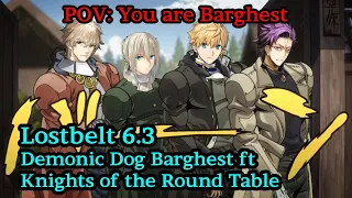 Lostbelt 6 - Demonic Dog Barghest ft Round Table Knights