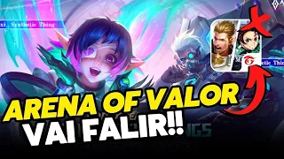 Arena of Valor está Falindo no Brasil,  veja no que o Honor of Kings contribuiu com isso.