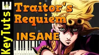 Traitor’s Requiem from Jojo’s Bizarre Adventure - Insane Mode [Piano Tutorial] (Synthesia)