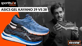Asics Gel Kayano 29 vs 28 Comparison Shoe Review | Sportitude Running