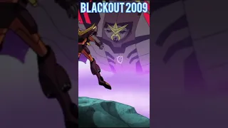 Blackout evolution (1990-2009)