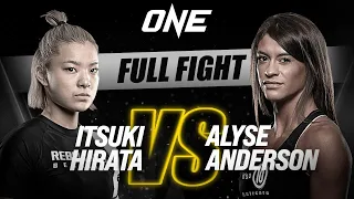 Itsuki Hirata vs. Alyse Anderson | ONE Championship Full Fight