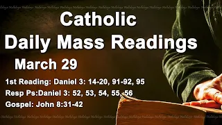 Catholic Reading for Today I Wednesday March 29 2023 I Catholic Daily Mass Readings