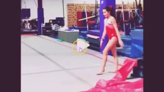 Annie's gymnastics instagram videos