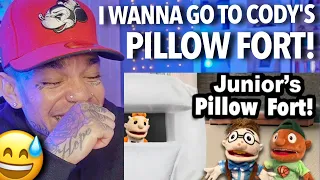 SML Movie: Junior's Pillow Fort! [reaction]