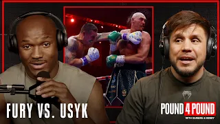 FIGHT OF THE YEAR?? Tyson Fury vs Oleksandr Usyk Reaction || Pound 4 Pound Kamaru Usman Henry Cejudo