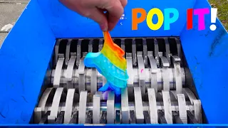 AMONG US PUSH POPS VS SHREDDER EXPERIMENT