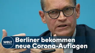 BERLIN CORONA-MAßNAHMEN: Sperrstunden für Berliner - Versammlungen werden stark eingeschränkt