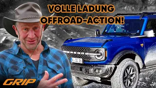 Hoppe, hoppe, Reiter 🏇🤠 Niki Schelle im Ford Bronco 👌 | GRIP