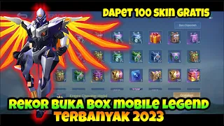 BUKA BOX MOBILE LEGEND TERBANYAK 2023 !! BUKA CHEST BOX ML PALING BANYAK , TABUNGAN SELAMA 5 TAHUN !