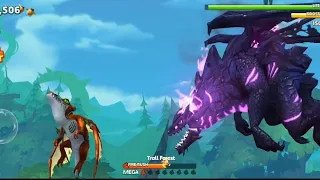 Black Magic Dragon in Hungry Dragon World Gameplay Walkthrough (Android and iOS).