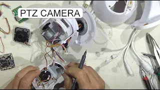 PTZ CAMERA INSIDE WIRING AND PARTS SDETER