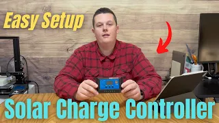 How to Setup a Solar Charge Controller (menu, battery type & wiring)