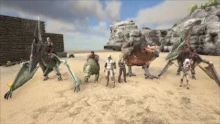 ARK  Ragnarok Ep 1 - Getting Started with the Gang