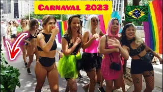 Bushman Prank: It's Carnaval festival in Brazil with lots of scares