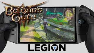 Baldur's Gate 3 | Lenovo Legion Go Gameplay | Windows OS