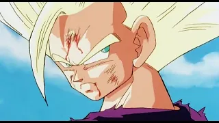 Gohan stende con un colpo solo cell [ITA]