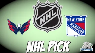 Washington Capitals vs New York Rangers 4/26/24 NHL Free Pick | NHL Betting Tips