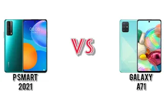 Huawei P Smart 2021 VS Samsung Galaxy A71