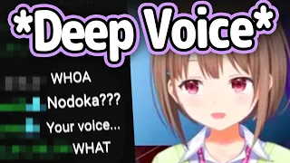 Nodoka Switches To Her Deep Voice And Sounds Like A Different Person...【Hololive】