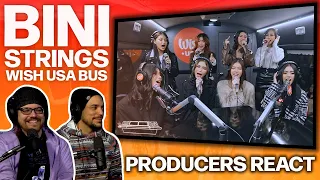 PRODUCERS REACT - BINI Strings Wish Bus Reaction