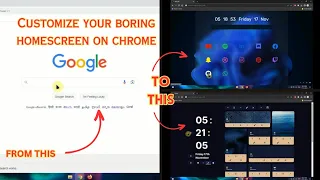 HOW TO CUSTOMIZE YOUR CHROME BROWSER HOMEPAGE