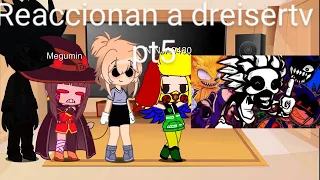 Algunos personajes Reaccionan a dreisertv pt5 Las versiones mas pertubadoras de sonic+2 invitados Es