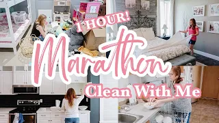 1 HOUR CLEANING MARATHON! || Extreme Cleaning Motivation || Super Long Clean With Me 2023