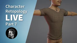 Snow - Stylized Character Retopology Live #7