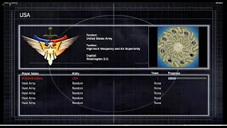 USA 1vs5 HARD ARMY MOD: THE POWER OF THE WEST - C & C Generals Zero Hour