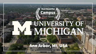 USA🇺🇸- University of Michigan | The Most Beautiful Campus Tour | Ann Arbor | 4K Drone