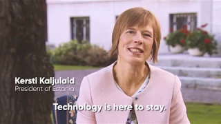 Tallinn Digital Summit invitation by president of Estonia Kersti Kaljulaid