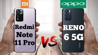 Xiaomi Redmi Note 11 Pro Vs Oppo Reno 6 5G ​| Full Comparison ⚡ Which one is Best.