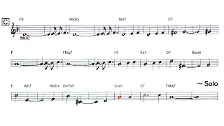 Moonlight Serenade ( Bossa Nova ) - Sample ( C 🎹 )