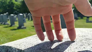 Public ASMR | A Sunny Cemetery Scratch & Stroll