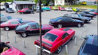 Maple Motors SNEAK PEEK 8/27/23 Muscle Car Lot Inventory Update Walk Around USA Hot Rods