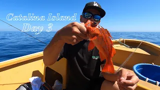 We rented a boat on Catalina Island!