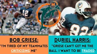 The DRAMA Surrounding the 1979 Miami Dolphins | Bob Griese vs. Duriel Harris