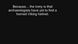 Did the Vikings wear horned helmets?