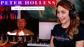 Peter Hollens "I See Fire" Ed Sheeran Cover REACTION & ANALYSIS by Vocal Coach / Opera Singer